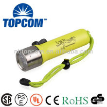 Magneticamente controlado IP68 profissional cree conduziu tocha de mergulho TP-50